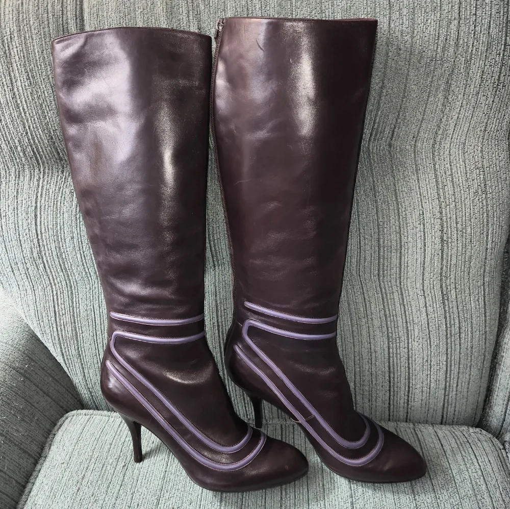 Salvatore Ferragamo tall boots - Picture 5 of 13